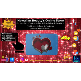 Heart Magic Blue Large Bath Mat バスマット