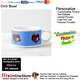 Heart Magic Light Blue Chili Bowl チリボウル