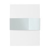 Heart Monogram on Silver 招待状ベリーバンド (裏面例)