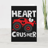 Heart Monster Truck Valentine’s Day  カード (正面)