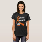 Heart MS Multiple Sclerosis Awareness March We Wea Tシャツ (正面フル)