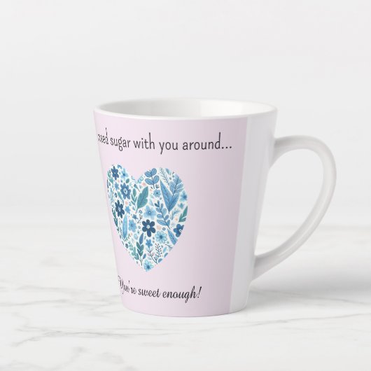 Heart Mug カフェラテマグ (右)