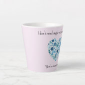 Heart Mug カフェラテマグ (正面)