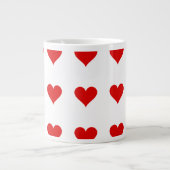 Heart Mug, Walentine`s Day, Friends ジャンボコーヒーマグカップ (正面)