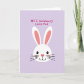 Heart Nose Animal Wife Card カード (正面)
