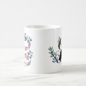 Heart of a Cat Lover Mug コーヒーマグカップ (中央)