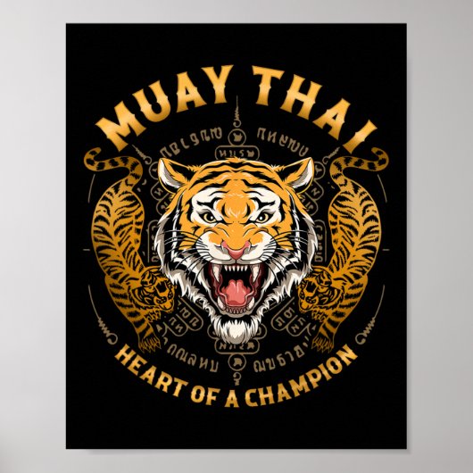 Heart Of A Champion - Kickboxing And Muay Thai Tig ポスター (正面)
