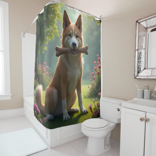 Heart of a Hound - シャワーカーテン (インサイチュ)