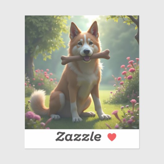 Heart Of A Hound - Square Vinyl シール (シート)