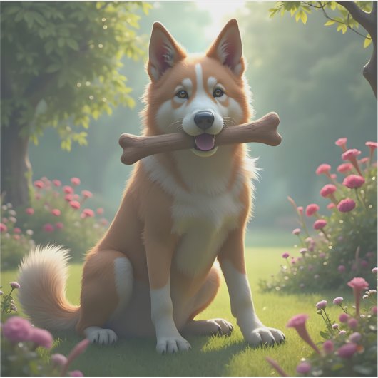 Heart Of A Hound - Square Vinyl シール (正面)