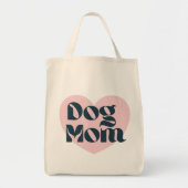 Heart of a mom dog Tote bag トートバッグ (正面)