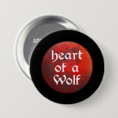 Heart of a Wolf Button 缶バッジ (正面&裏面)