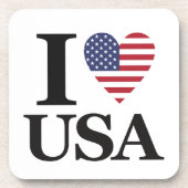 "Heart of America" ドリンクコースター (正面)