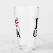 "Heart of America" ピントグラス タンブラーグラス (左)