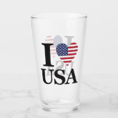 "Heart of America" ピントグラス タンブラーグラス (正面)