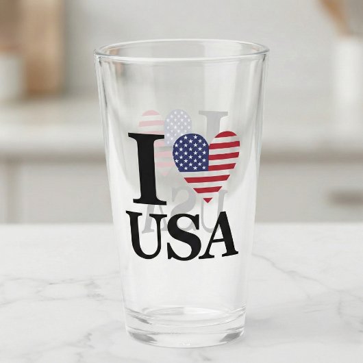 "Heart of America" ピントグラス タンブラーグラス