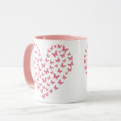 Heart of Capricious Butterflies マグカップ (正面左)