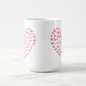 Heart of Capricious Butterflies モーフィングマグカップ (中央)