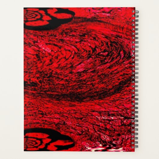 Heart of Chaos – Infinite Red Spiral プランナー手帳 (裏面)