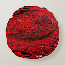 Heart of Chaos – Infinite Red Spiral ラウンドクッション