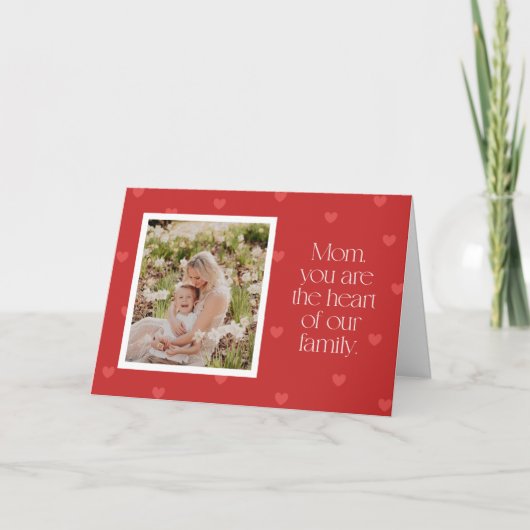 Heart of Family Mother’s Day Folded Card シーズンカード (正面)