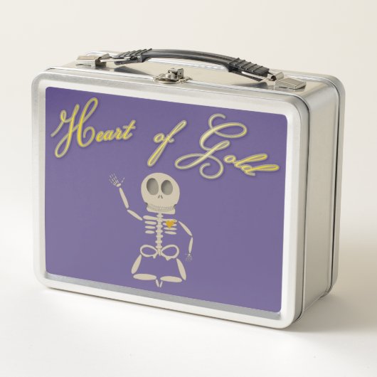 Heart of Gold Metal Lunchbox メタルランチボックス (正面)