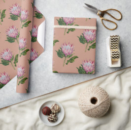 Heart of Gondwana, Dawn Pink Wrapping Paper Design ラッピングペーパー