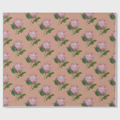 Heart of Gondwana, Dawn Pink Wrapping Paper Design ラッピングペーパー (フラット)
