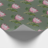Heart of Gondwana, forest gr Wrapping Paper Design ラッピングペーパー (角)