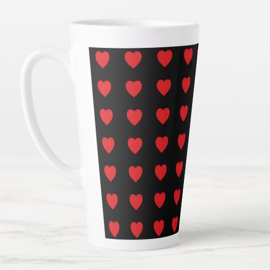 Heart of Hearts Latte Mug; Large/Small Available カフェラテマグ (左)