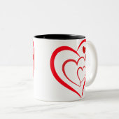 Heart of Hearts Mug ツートーンマグカップ (正面右)