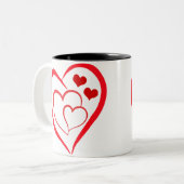 Heart of Hearts Mug ツートーンマグカップ (正面左)