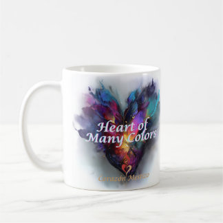 Heart of many colors— Corazón Mestizo Mug コーヒーマグカップ