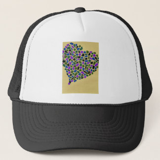 Heart of mosaic キャップ