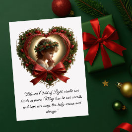 Heart of Prayer, Crown of Holly Card