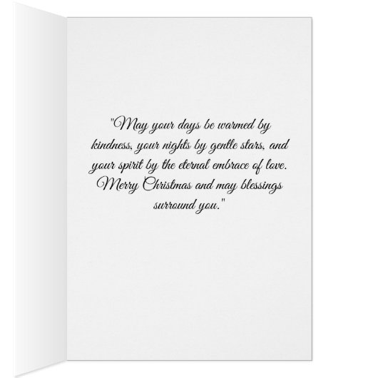 Heart of Prayer, Crown of Holly Card (内側 (右))