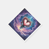 Heart of Quiet Magic. スタンダードカクテルナプキン (角)