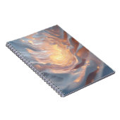 Heart of Summer – Glowing Core Abstract Journal No ノートブック (右側)