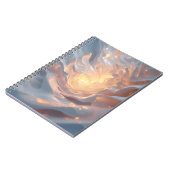 Heart of Summer – Glowing Core Abstract Journal No ノートブック (左側)