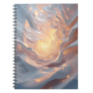 Heart of Summer – Glowing Core Abstract Journal No ノートブック