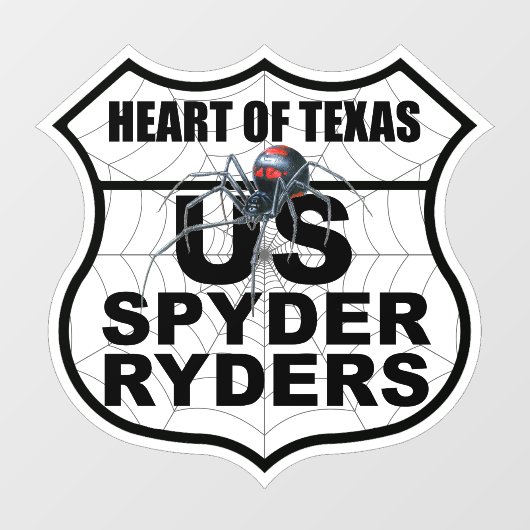 Heart of Texas支部 - デカール支部ロゴ ウィンドウサイン (シート)