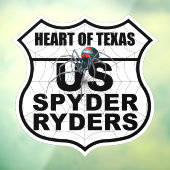 Heart of Texas支部 - デカール支部ロゴ ウィンドウサイン (シート3)