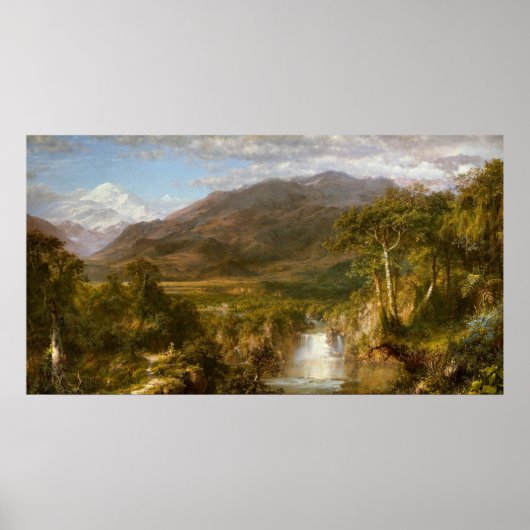 Heart of the Andes 1859 Poster ポスター (正面)