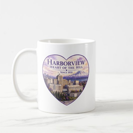 Heart of the Hill 95 Years Mug コーヒーマグカップ (左)