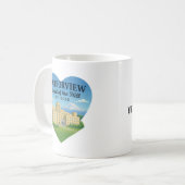 Heart of the Hill 95 Years Mug コーヒーマグカップ (正面左)