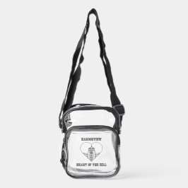 Heart of the Hill - Clear Crossbody Bag