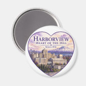 Heart of the Hill Magnet (design B) マグネット (正面/裏面)