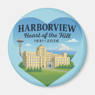 Heart of the Hill Magnet (design B) マグネット