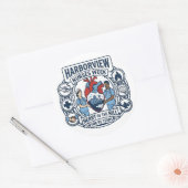 Heart of the Hill Sticker (Design A) ラウンドシール (封筒)