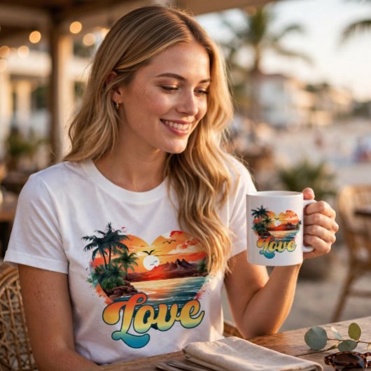 Heart of the Sunset Tシャツ